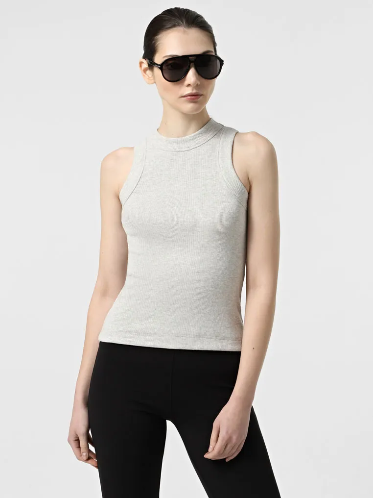 Майка в рубчик