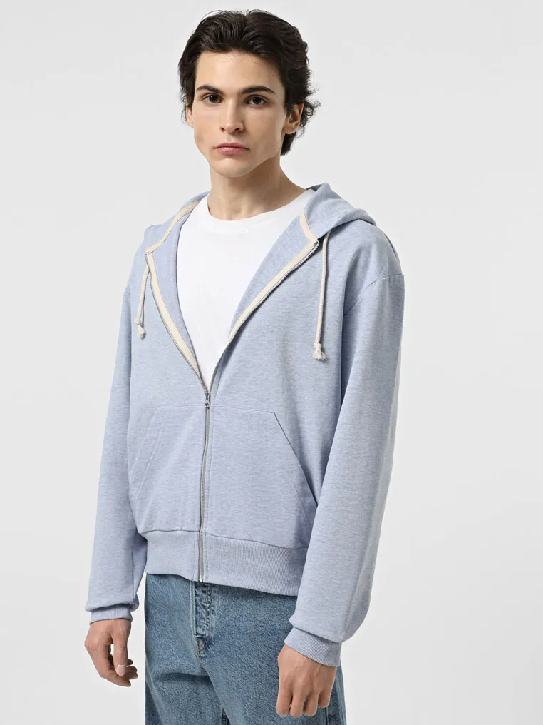 Hoodie with zipper