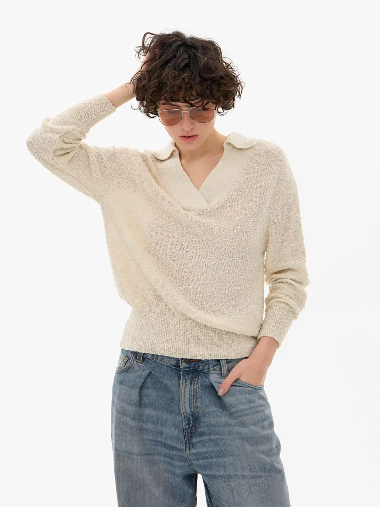 Sweater boucle