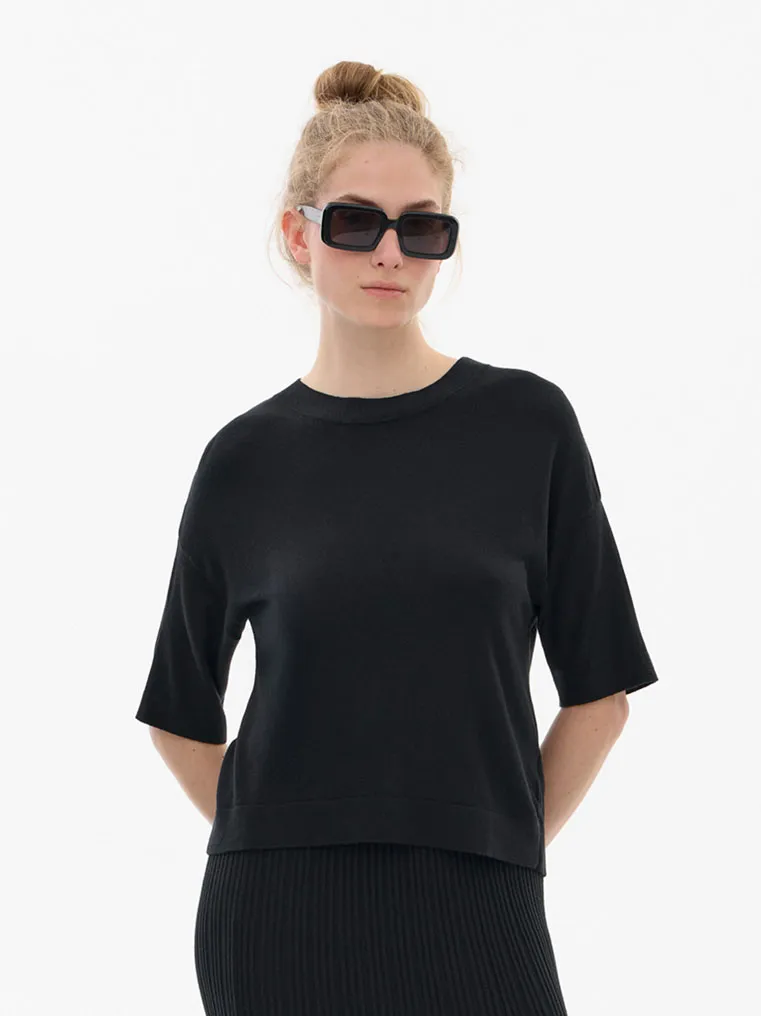 Knitted T-shirt