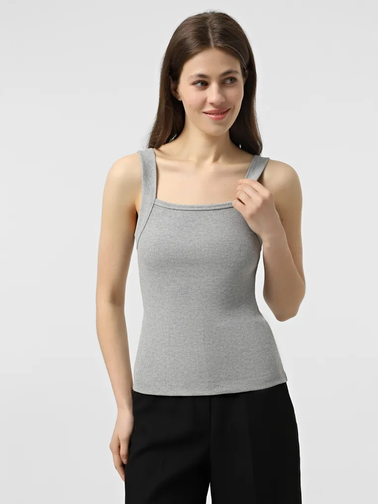 Майка в рубчик