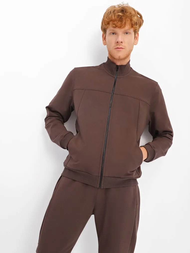 Sweatshirt With Zipper 