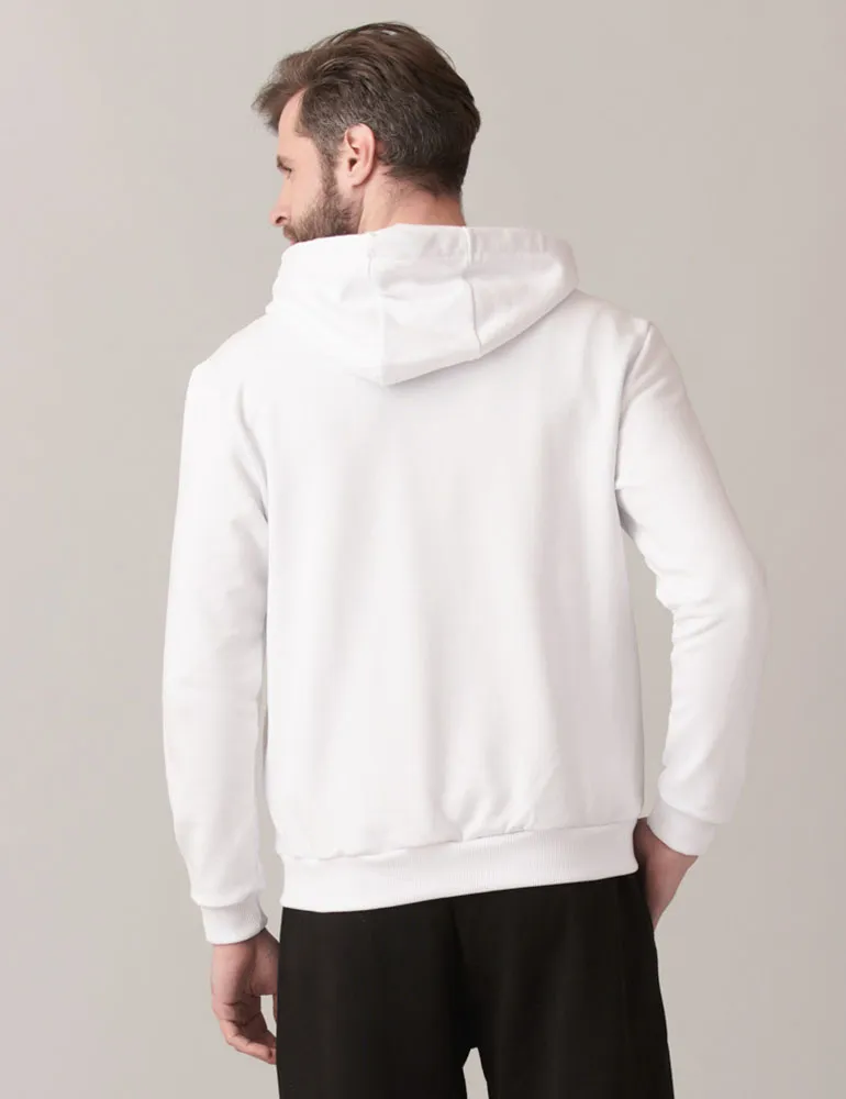 Hoodie with a zipper