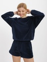 Sweatshirt in velour