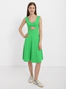 Dress with a neckline