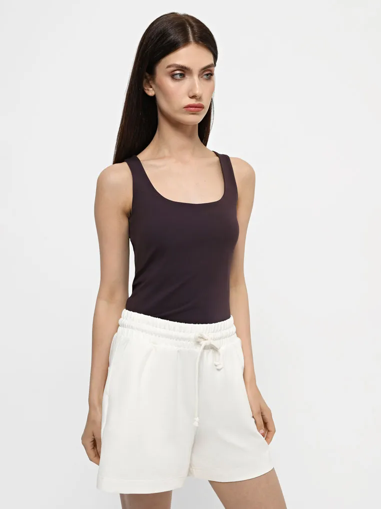 Майка на широких брителях