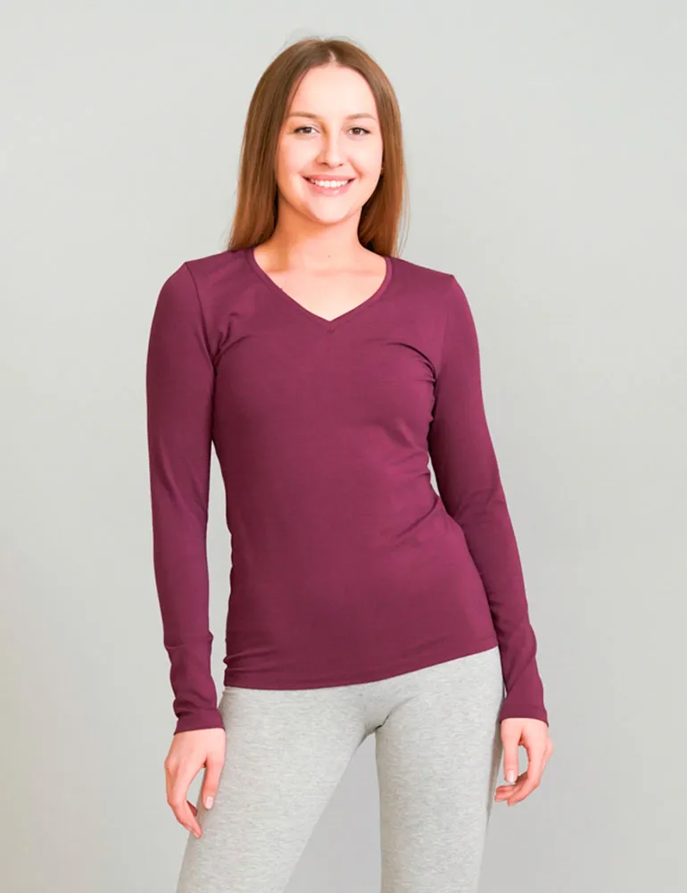 Лонгслів з необробленими краями