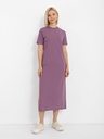 Dress with a slit
