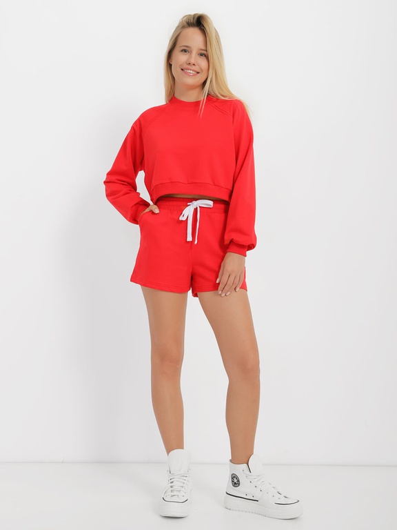 Cropped sweatshirt