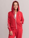 Women's hoodie with a zipper