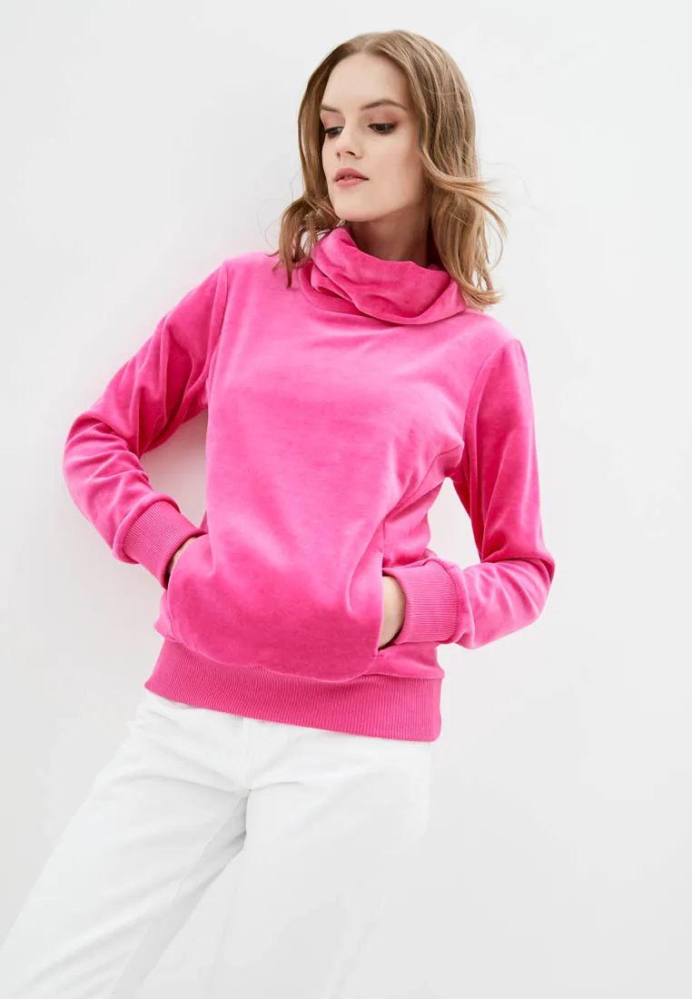 Sweatshirt in velour