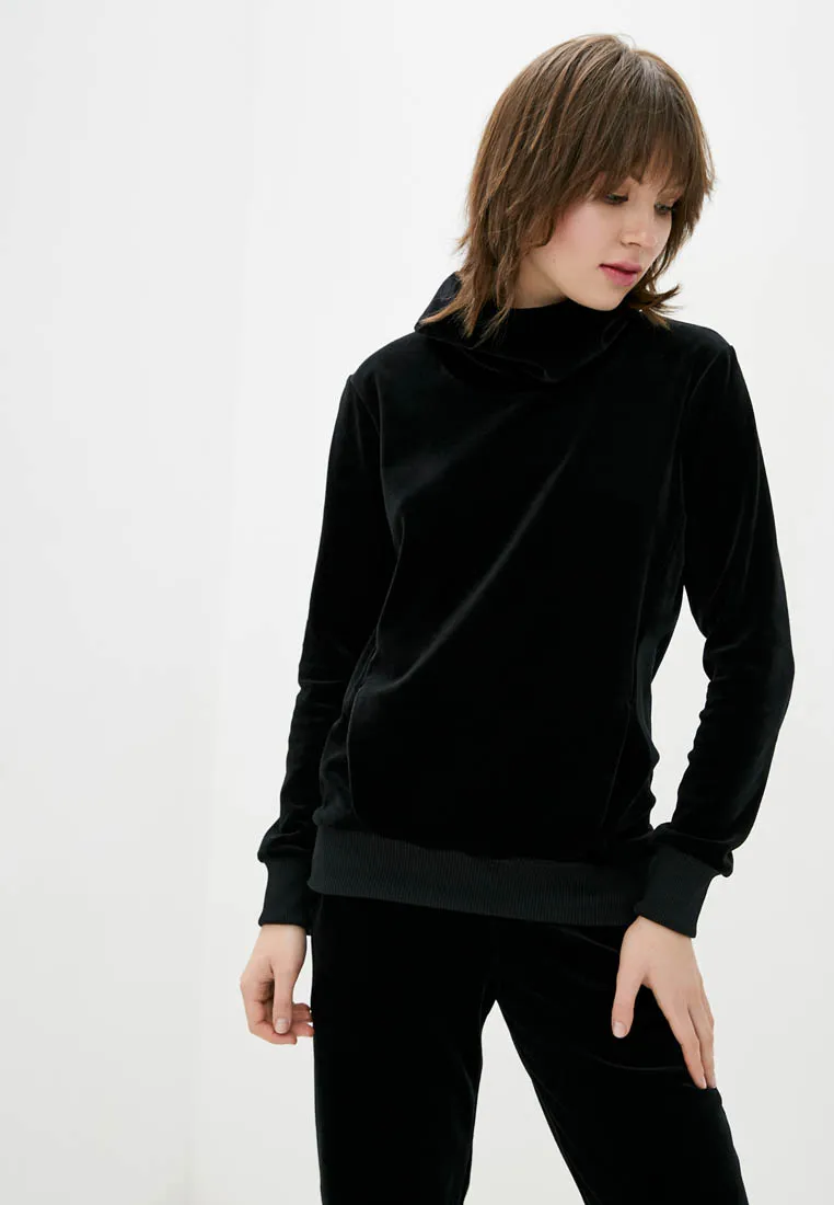 Sweatshirt in velour