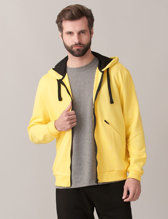 Hoodie with a zipper