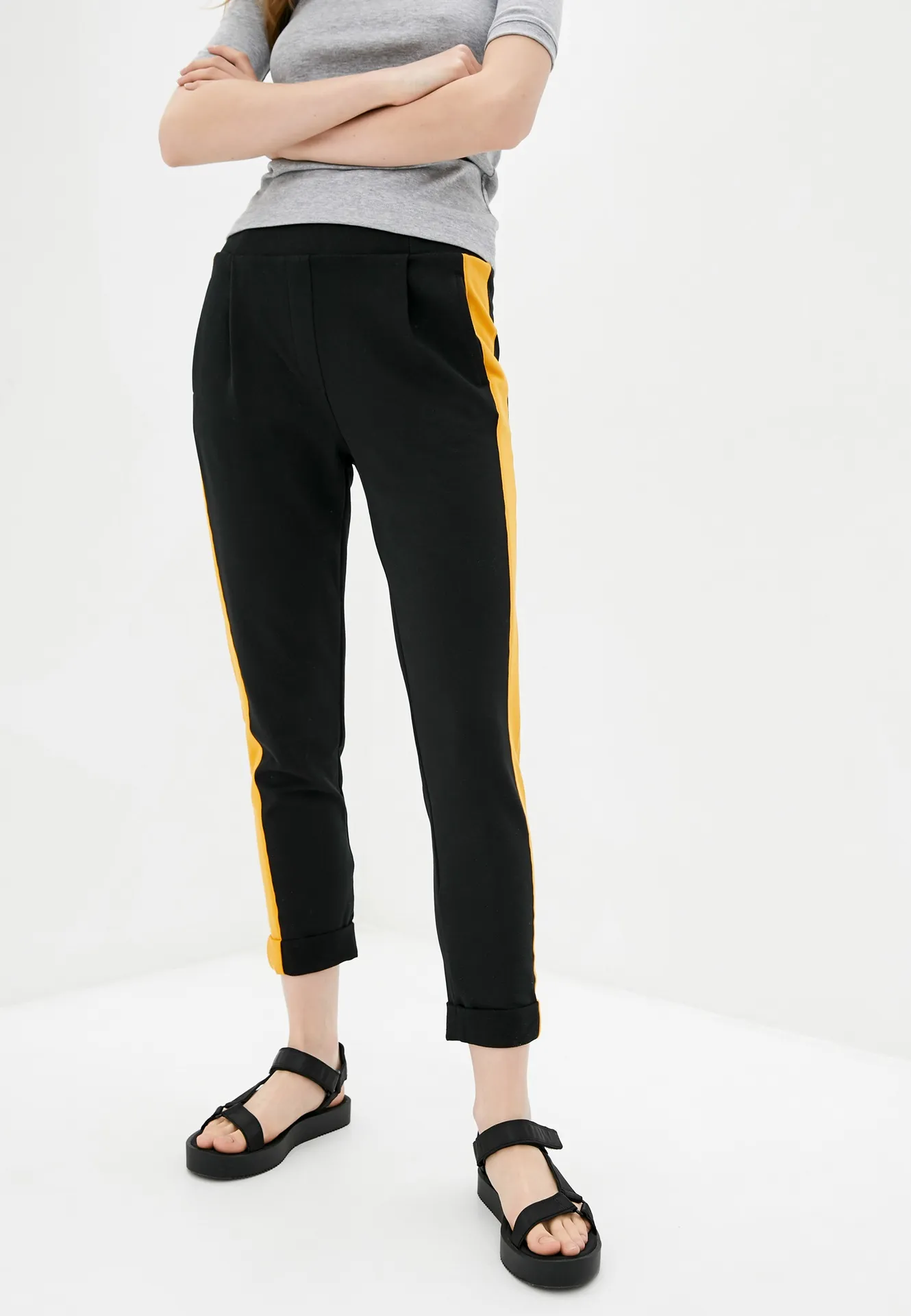 Штани з боковою полоскою