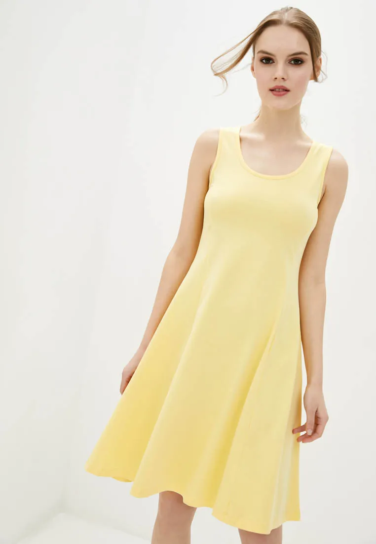 Dress with open back