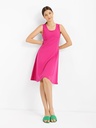 Dress with open back