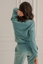 Sweatshirt in velour