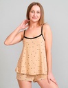 T-shirt with thin straps