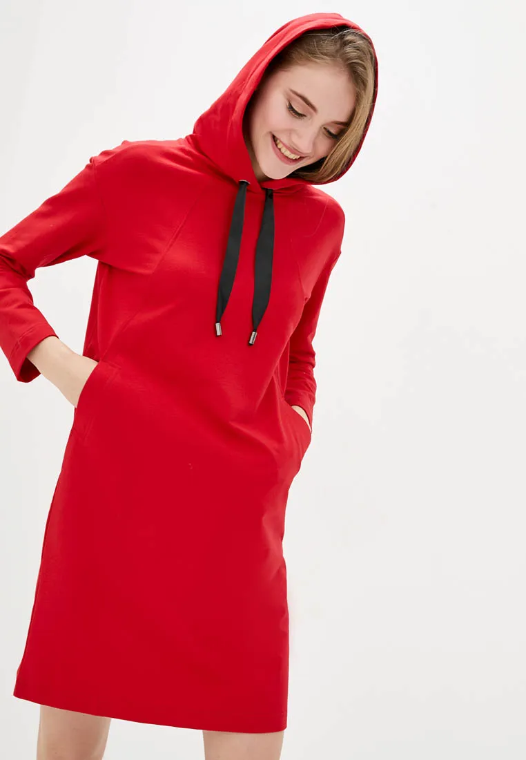 Dress with hood