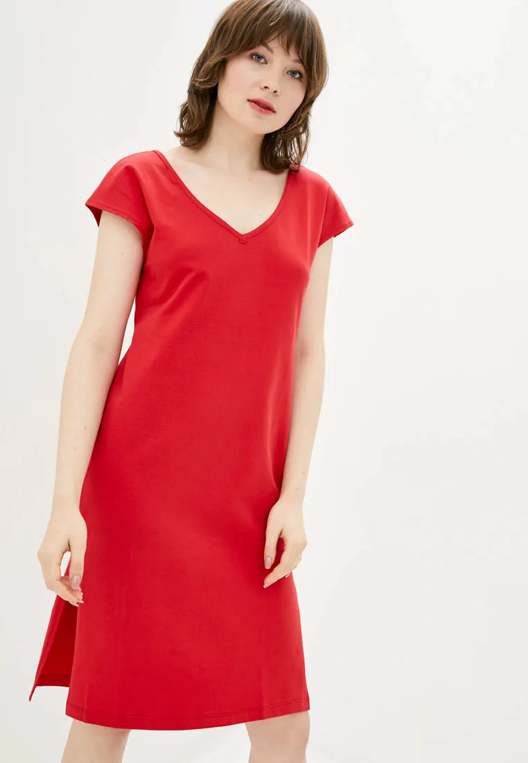 Dress with open back