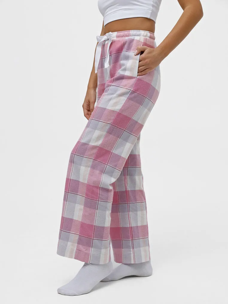 Plaid home pants (flannel)