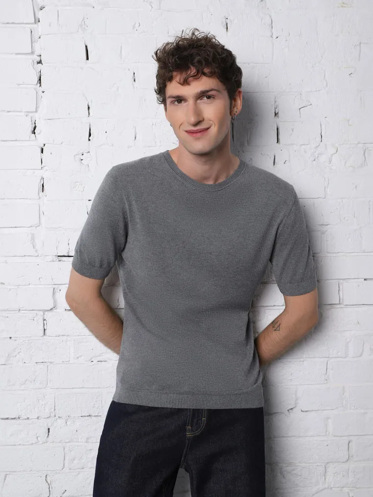 Knitted t-shirt