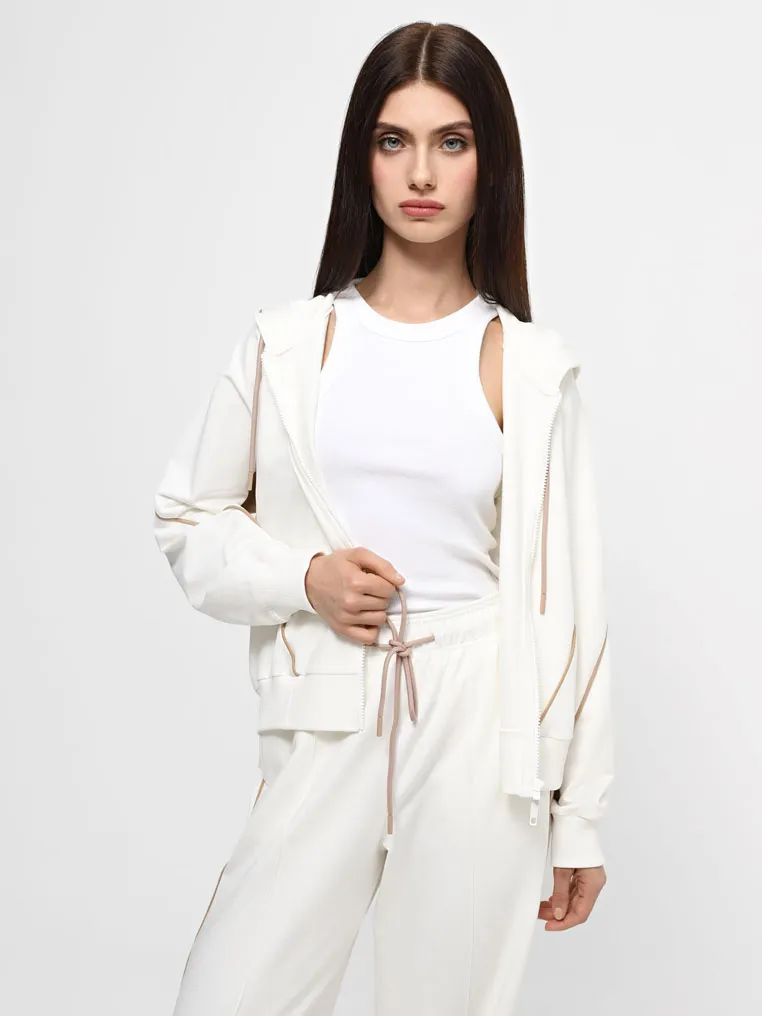 Hoodie with zipper