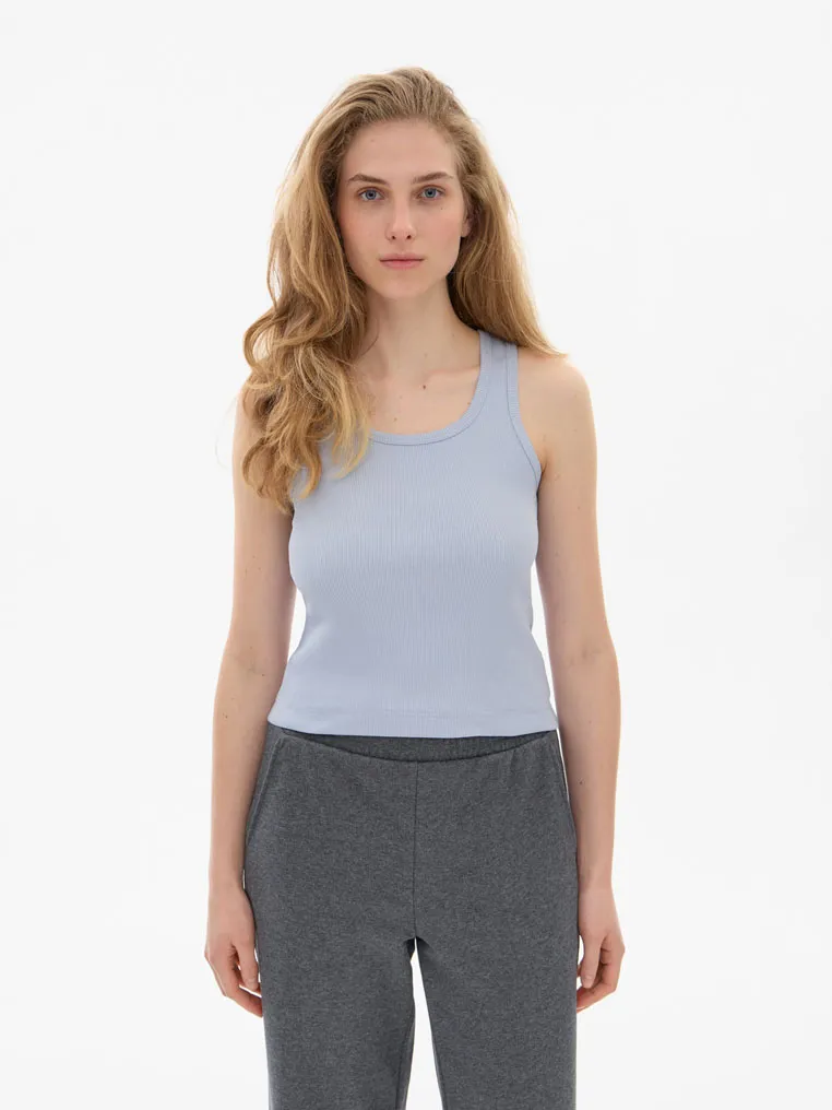 Ribbed T-shirt