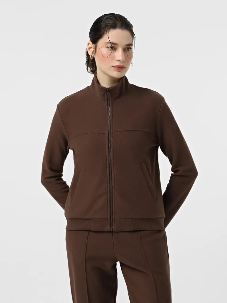 Sweatshirt With Zipper