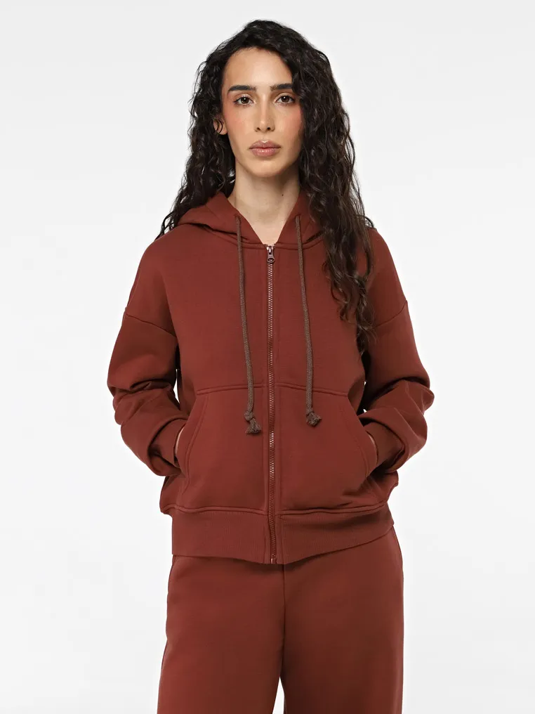 Худі жіночий з блискавкою