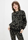 Sweatshirt with front stripe