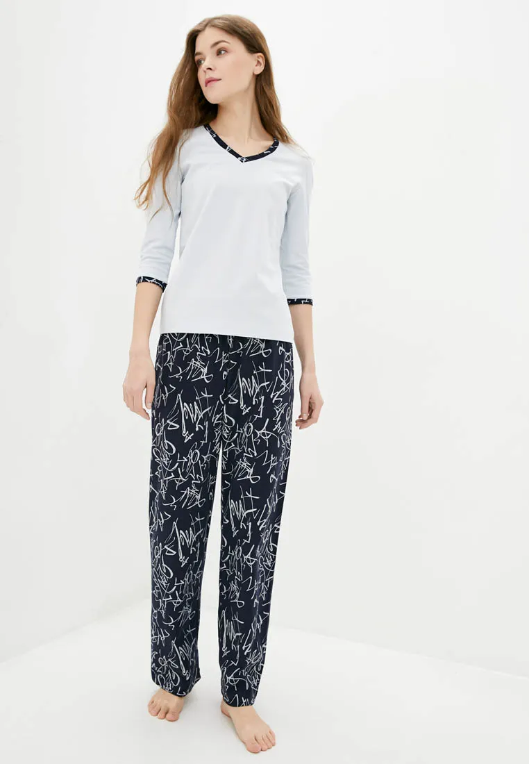 Pajamas, jacket with trousers