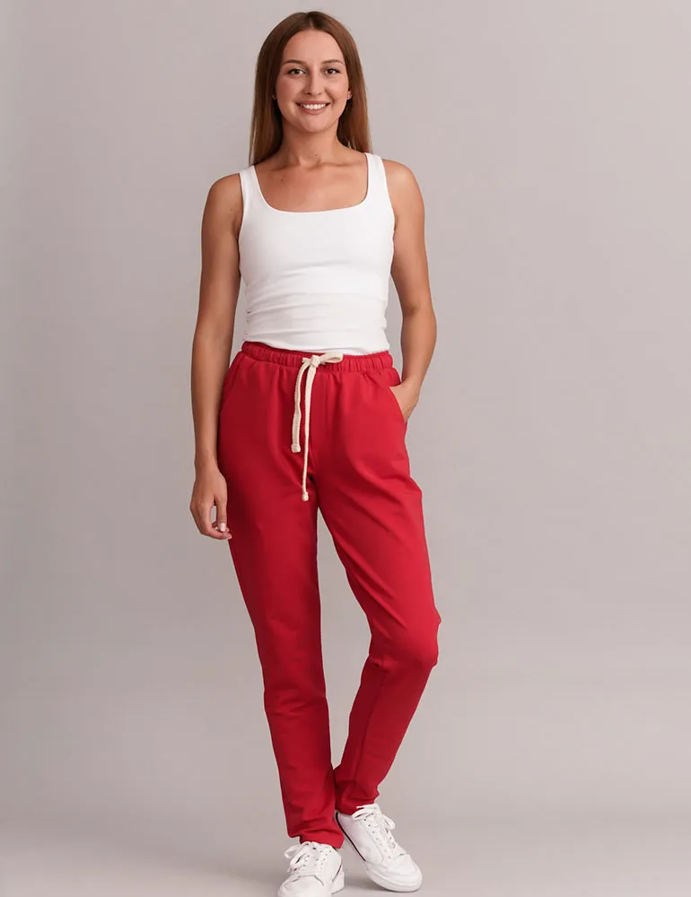 Straight trousers