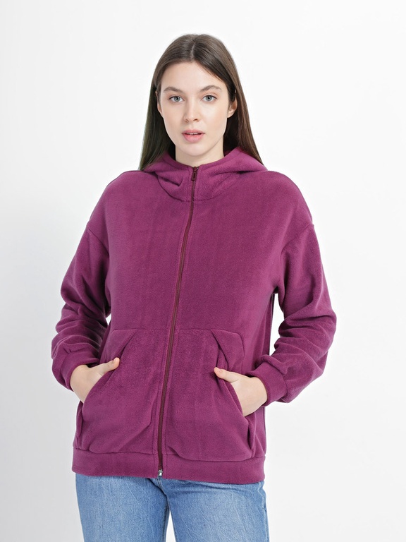 Fleece hoodie