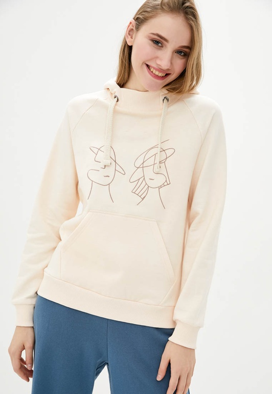 Hoodie with print