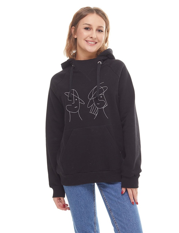 Hoodie with print