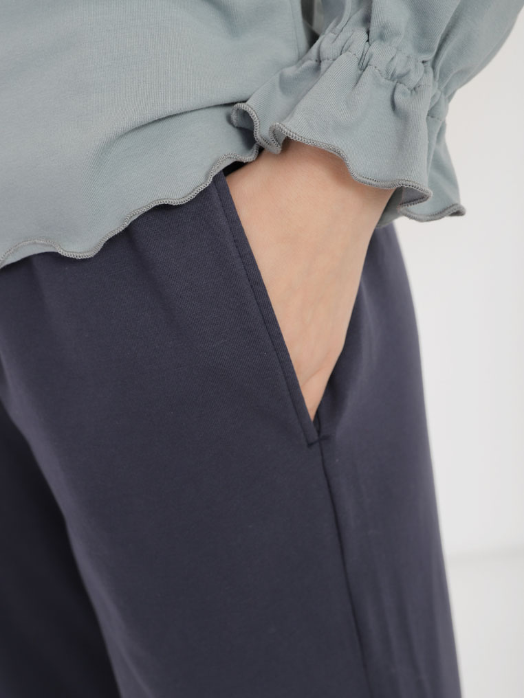 Піжама, кофта з брюками, арт: 2070-31, колір: шавлія/стальний синій