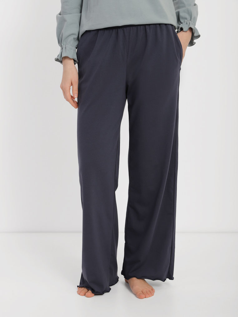 Піжама, кофта з брюками, арт: 2070-31, колір: шавлія/стальний синій