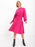 Сукня з еластичною вставкою, арт: 2050-128, колір: Малина