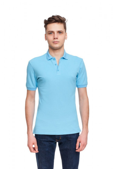 Polo shirt, vendor code: 1012-13.1, color: Sky blue