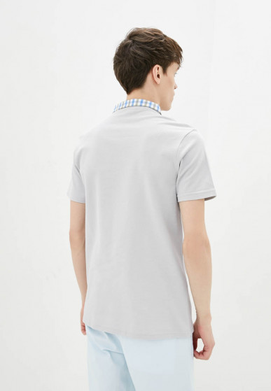 Polo shirt, vendor code: 1012-27, color: Light gray