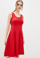 Сукня з вирізом на спині, арт: 2050-100, колір: ЧЕРВОНИЙ