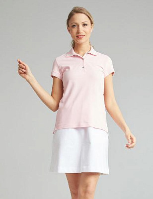 Polo shirt color: Light pink