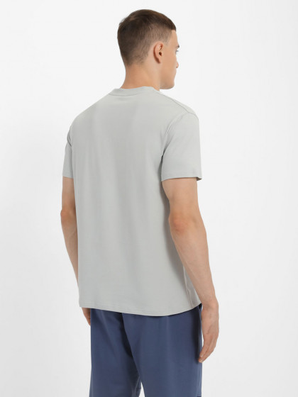 V-neck T-shirt, vendor code: 1912-06, color: Light gray