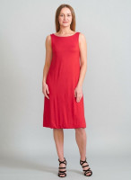 Сукня з відкритою спиною, арт: 2050-32, колір: цегляний