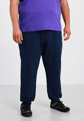 Pants color: Dark blue