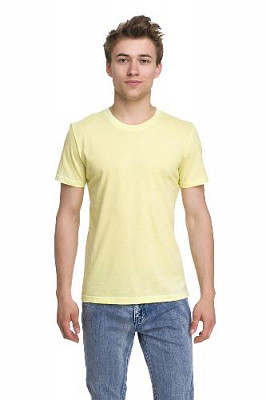 T-shirt color: Lemony