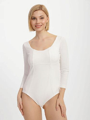 Body with sleeve 3/4 color: Milk